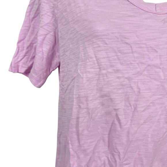 Chicos The Ultimate Tee Womens Lavender V-Neck Modal Cotton T Shirt sz 0 / S - Picture 6 of 16